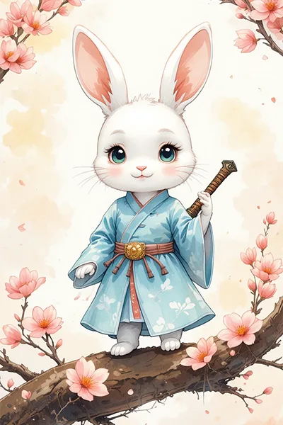 Ảnh bìa của Thỏ Thỏ Phải Làm Đại Kiếm Tiên