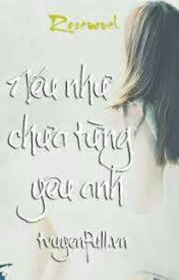 Ảnh bìa của Nếu như chưa từng yêu anh – Khuyết Danh (Full)